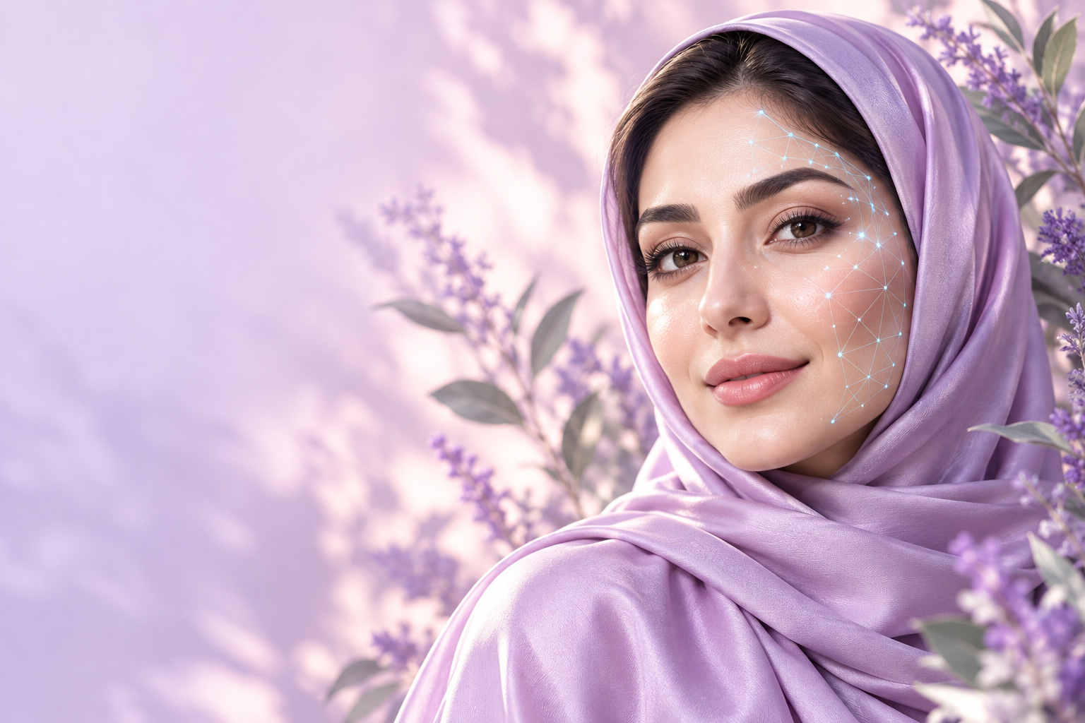 تصویر مفهومی زیبایی و مراقبت آگاهانه پوست